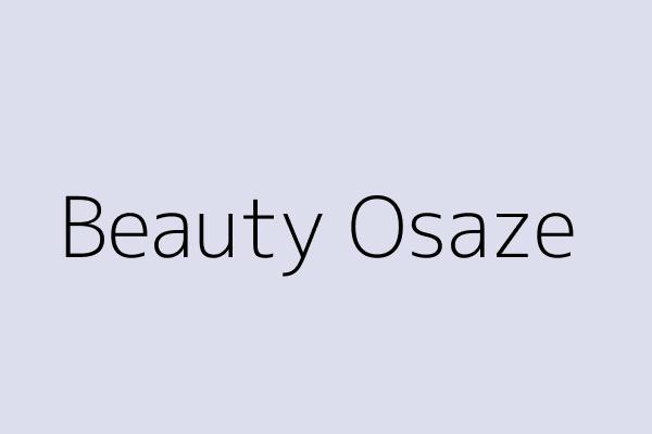 Beauty Osaze